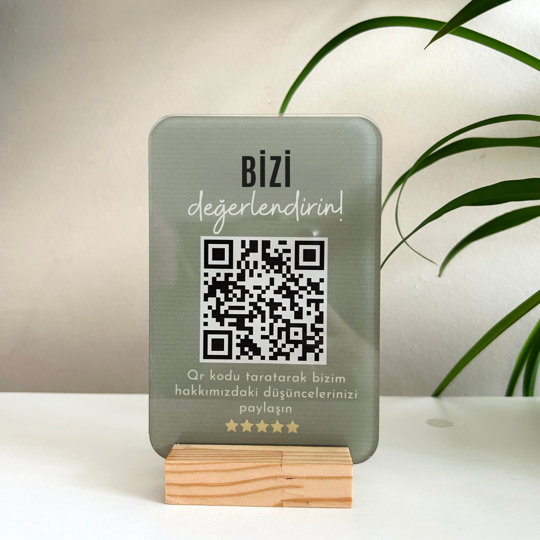 Mini QR Kod Tabelası